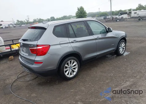 2017 BMW X3 xDrive28I from USA, damaged, VIN 5UXWX9C59H0T04634